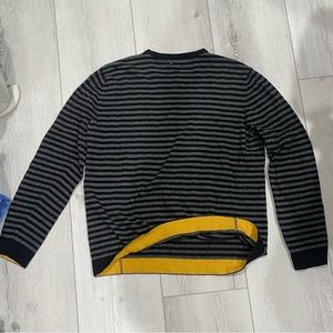 Simple grey striped shirt